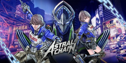 Banner of the video game: Astral Chain