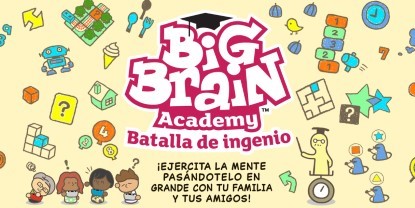 Banner of the video game: Big Brain Academy: Brain vs. Brain