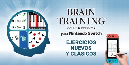 Banner of the video game: Dr. Kawashima’s Brain Training for Nintendo Switch