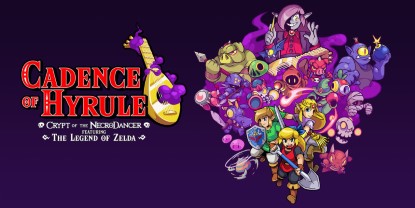 Banner of the video game: Cadence of Hyrule