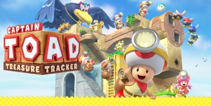 Banner of the video game: Captain Toad Treasure Tracker