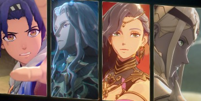 Banner of the video game: Fire Emblem: Fortune's Weave