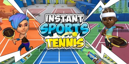Banner of the video game: Instant Sports Tennis