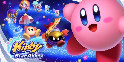 Banner of the video game: Kirby Star Allies