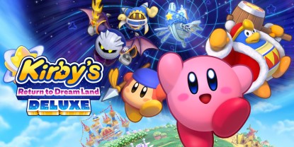 Banner of the video game: Kirby's Return to Dream Land Deluxe