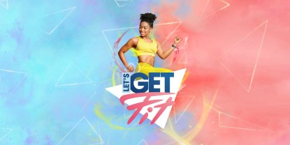 Banner del videojuego: Let's Get Fit