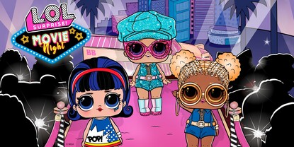Banner del videojuego: L.O.L. Surprise! Movie Night
