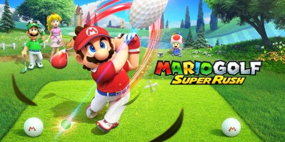 Banner del videojuego: Mario Golf: Super Rush