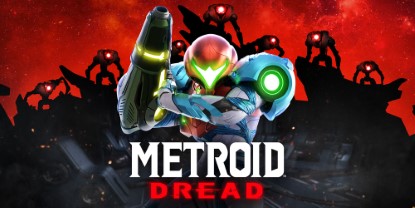 Banner of the video game: Metroid Dread