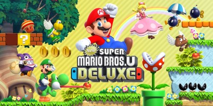 Banner of the video game: New Super Mario Bros. U Deluxe