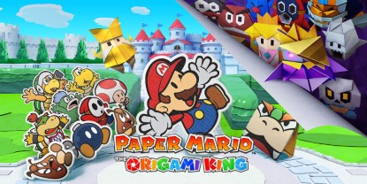 Banner of the video game: Paper Mario: The Origami King