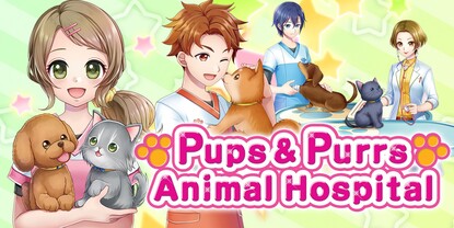 Banner del videojuego: Pups & Purrs Animal Hospital