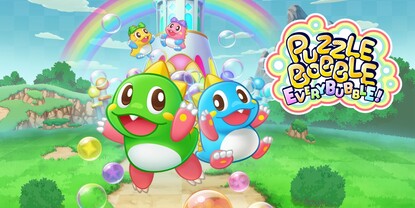 Banner of the video game: Puzzle Bobble Everybubble!