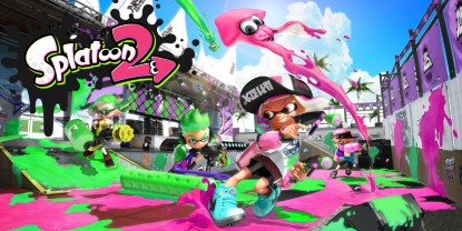 Banner del videojuego: Splatoon 2