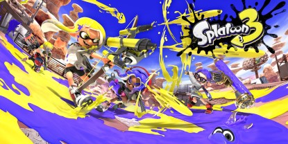 Banner of the video game: Splatoon 3