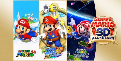 Banner of the video game: Super Mario 3D All-Stars