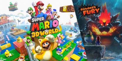 Banner of the video game: Super Mario 3D World + Bowser's Fury