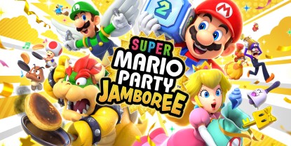 Banner of the video game: Super Mario Party Jamboree