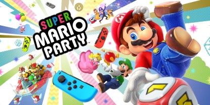 Banner of the video game: Super Mario Party