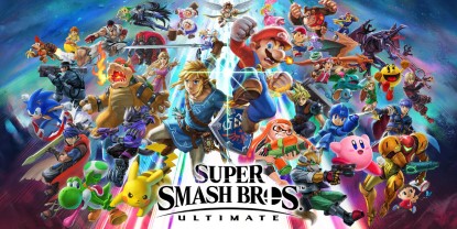 Banner of the video game: Super Smash Bros. Ultimate