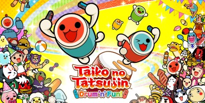 Banner of the video game: Taiko No Tatsujin: Drum'n' Fun!