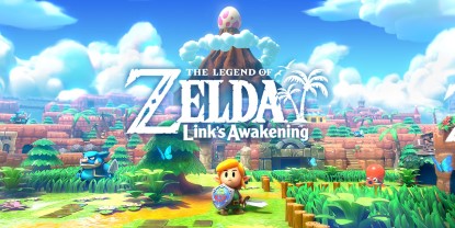 Banner of the video game: The Legend of Zelda: Link's Awakening