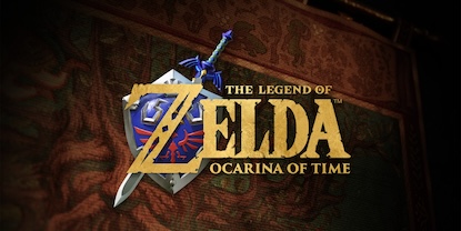 Banner of the video game: The Legend of Zelda: Ocarina of Time