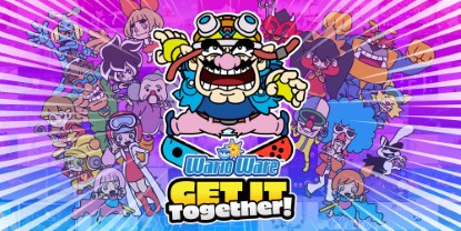 Banner of the video game: WarioWare: Get it Together!