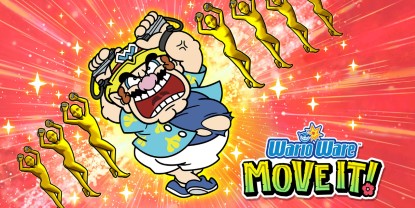 Banner of the video game: WarioWare: Move It!