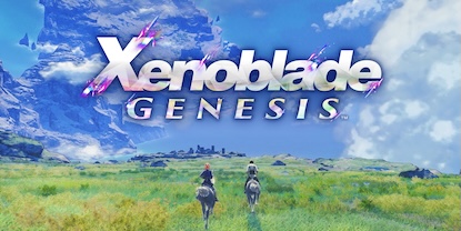 Banner of the video game: Xenoblade Genesis